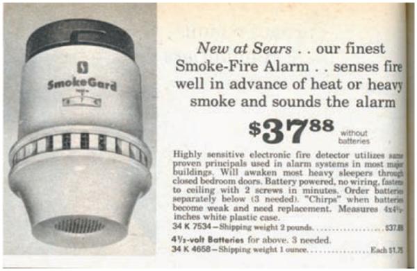 煙霧報(bào)警器發(fā)展歷程介紹